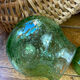 Bubble glass bonbonnière, blown, Biot