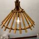 Rattan vintage Light Pendants Set of 2 1960’s