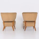 Otto Schulz pair of cocktail chairs