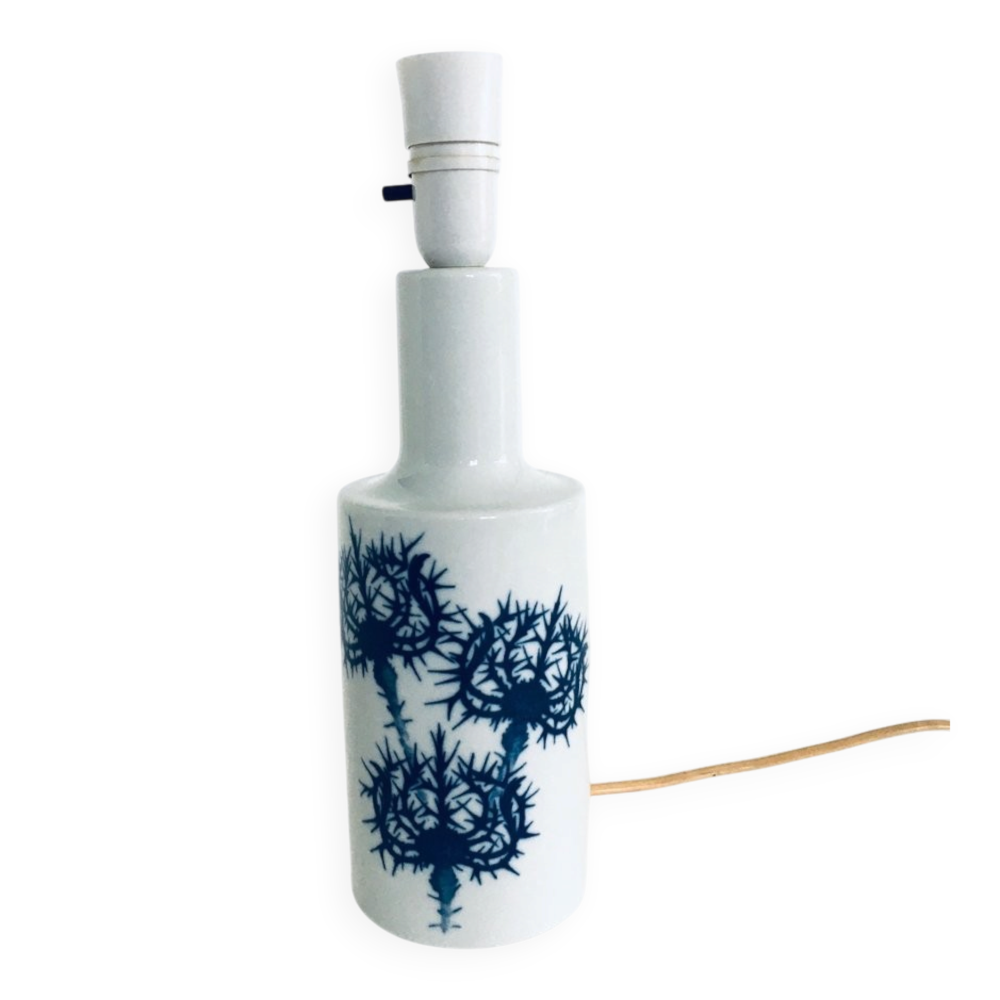 Ceramic lamp base from Fog & Mørup, Denmark, 1960s