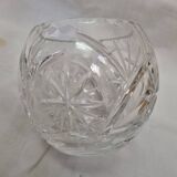 Crystal tulip vase