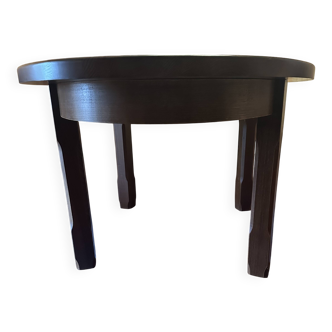 Table de salle à manger ovale en bois