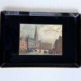 Lacquered sheet metal top