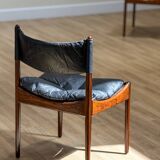 Extendable dining room table and chairs (by Kristian Solmer Vedel)