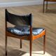 Extendable dining room table and chairs (by Kristian Solmer Vedel)