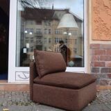 Modular corner sofa from the 70s space age easy chairs