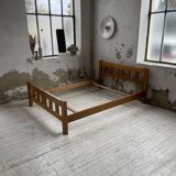 Maison Regain solid double bed 140 cm