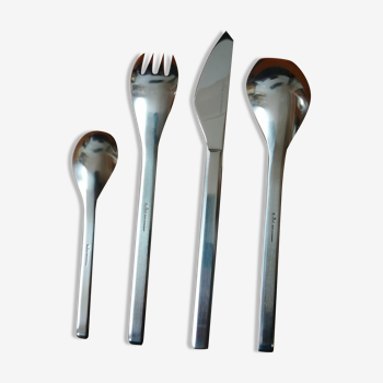 Kontur. Cutlery set 6 pers. Design Helmut Adler for Rosenthal 1954