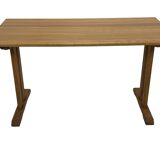 Vintage oak shaker dining table minimalist design 70's