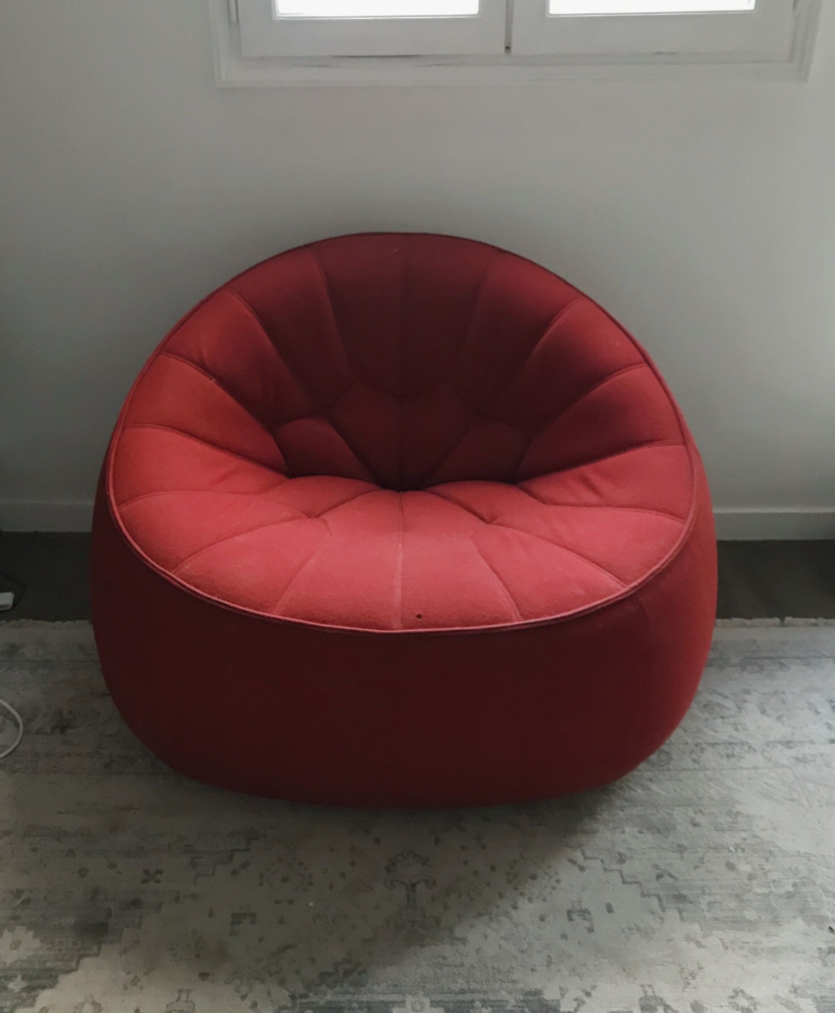 Cinna Ottoman swivel chair - Noé Duchaufour-Lawrance