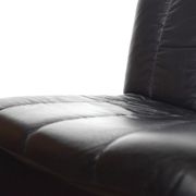 Fauteuil skaï vintage 1970