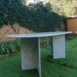 Marble dining table 1980