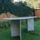 Marble dining table 1980