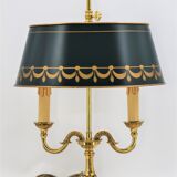Hot water bottle lamp in solid bronze gilded louis XVI style "Lucien Gau"