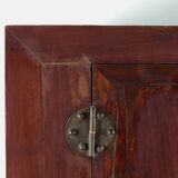 Armoire rouge vermillon, Chine, vers 1900