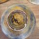 Magnificent vintage service in Vallauris fat lava from the 60s-70s, signed.