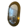 Antique gilded brass mirror (Egyptian craftsmanship)