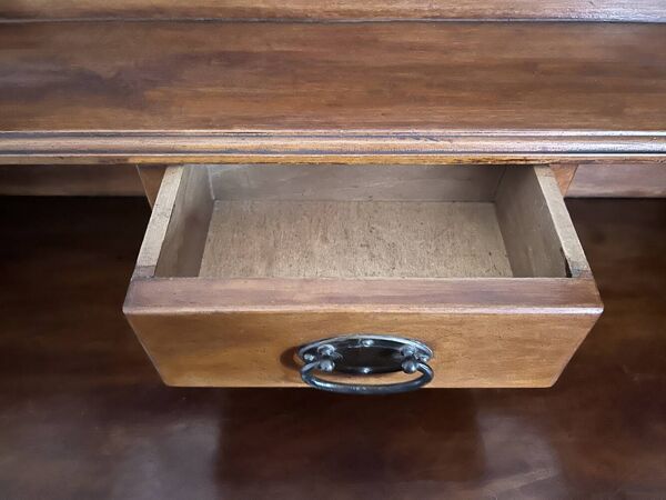 Coiffeuse commode victorienne, Miroirs triptiques, UK, 1900