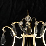 Wall lamp in gilded bronze