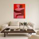 Painting on canvas "can i hold you" signed Bodasca