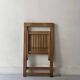 Chaise pliante en bois par Aldo Jacober, design 1960/1970