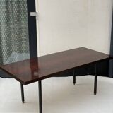 Table basse plaquée de palissandre