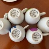 Set de 6 tasses à expresso Rosenthal Illy Collection by Jeff Koons