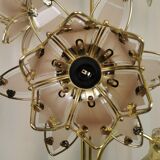 Italian floor lamp "lotus flowers"