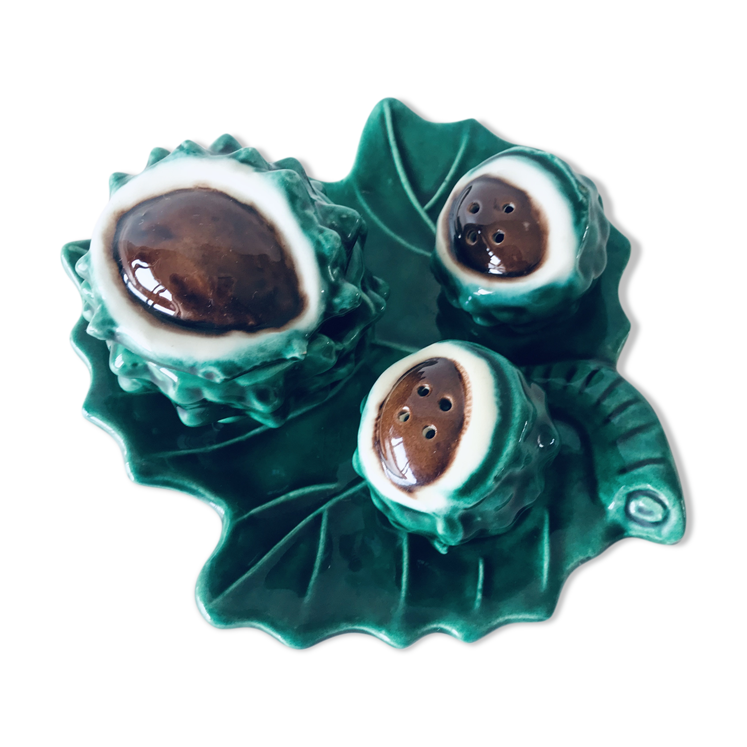 Vallauris "chestnuts" set