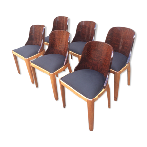 Suite de six chaises