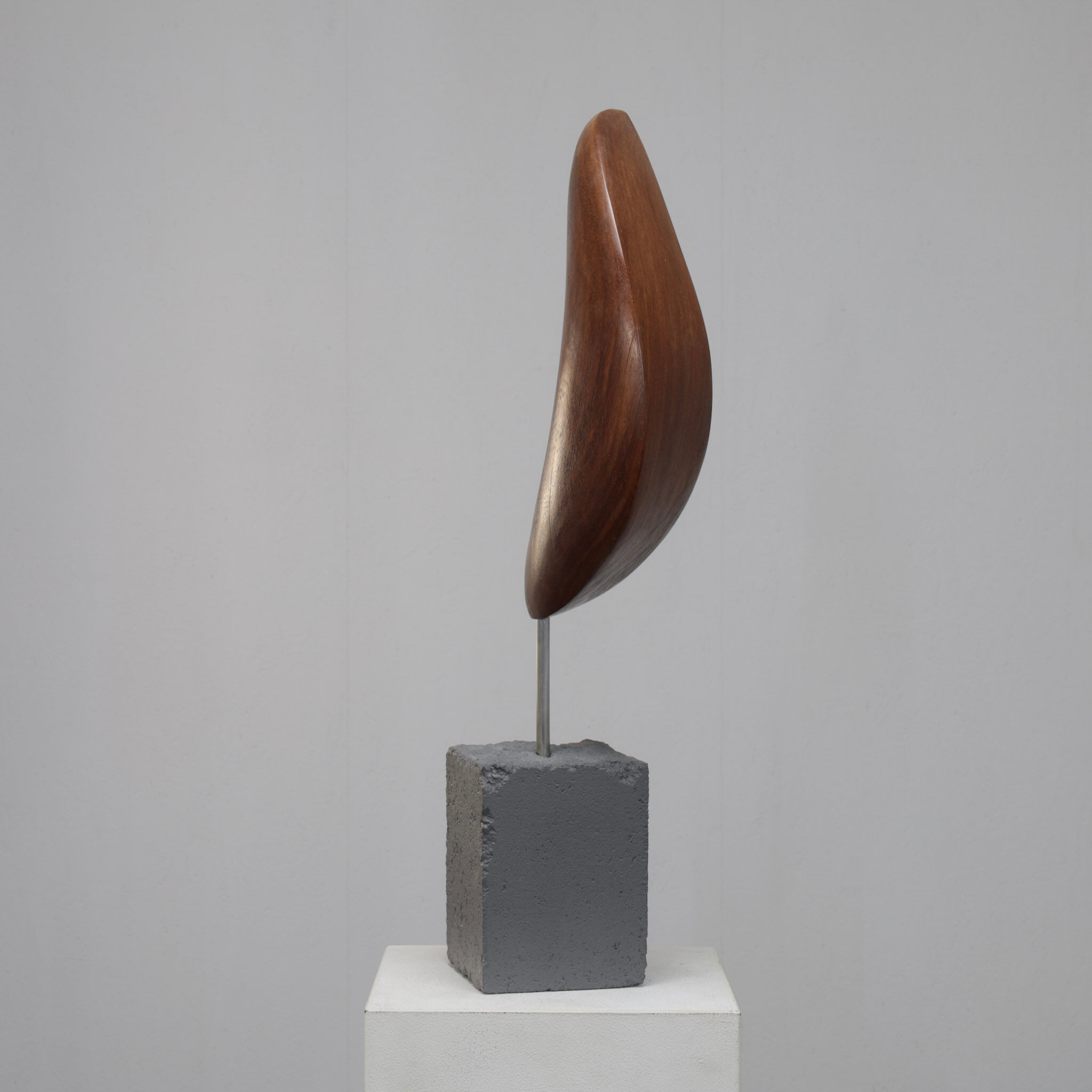 Organic abstract sculpture by Ineke van Zuuren, Netherlands, 1980s