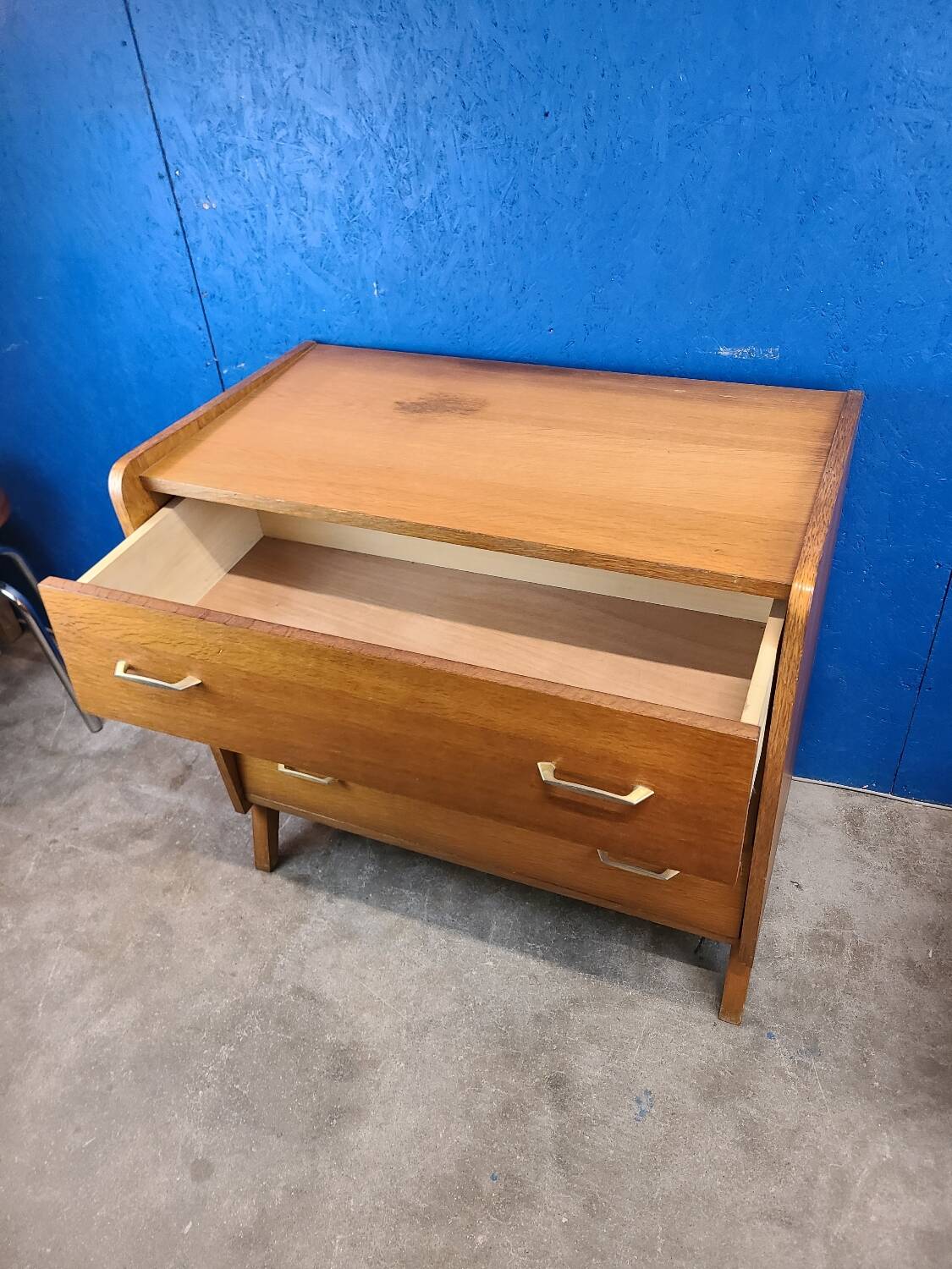 Vintage Scandinavian style chest of drawers. 60s