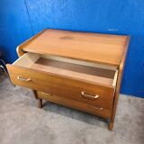 Vintage Scandinavian style chest of drawers. 60s