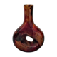 Vase en métal émaillé et laqué hauteur