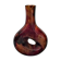 Vase en métal émaillé et laqué hauteur
