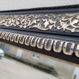 Louis Philippe Napoleon III mirror in decorated gilded wood - 1m70