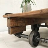 Industrial coffee table