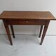 Antique oak sidetable
