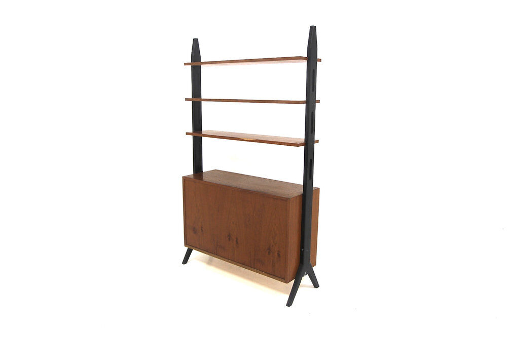 "Roxen" mahogany cabinet bookcase by Möbel-IKEA, Sweden, 1960