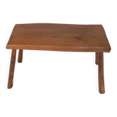 Vintage side table made from a tree trunk, 1960s.