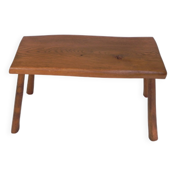 Table d'appoint vintage en tronc d'arbre, années 1960