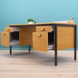 Ash desk, Danish design, 1980s, production: Labofa Møbler