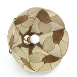 Lampe en cuir, années 70