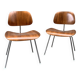 Chaises DCM Noyer Ray & Charles Eames Dining Chair Metal Herman Miller
