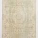 5x8 Green Cream Oriental Turkish Vintage Rug,  142x240Cm