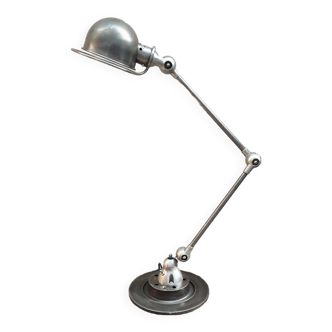 Industrial lamp Jielde two arms patina grahite