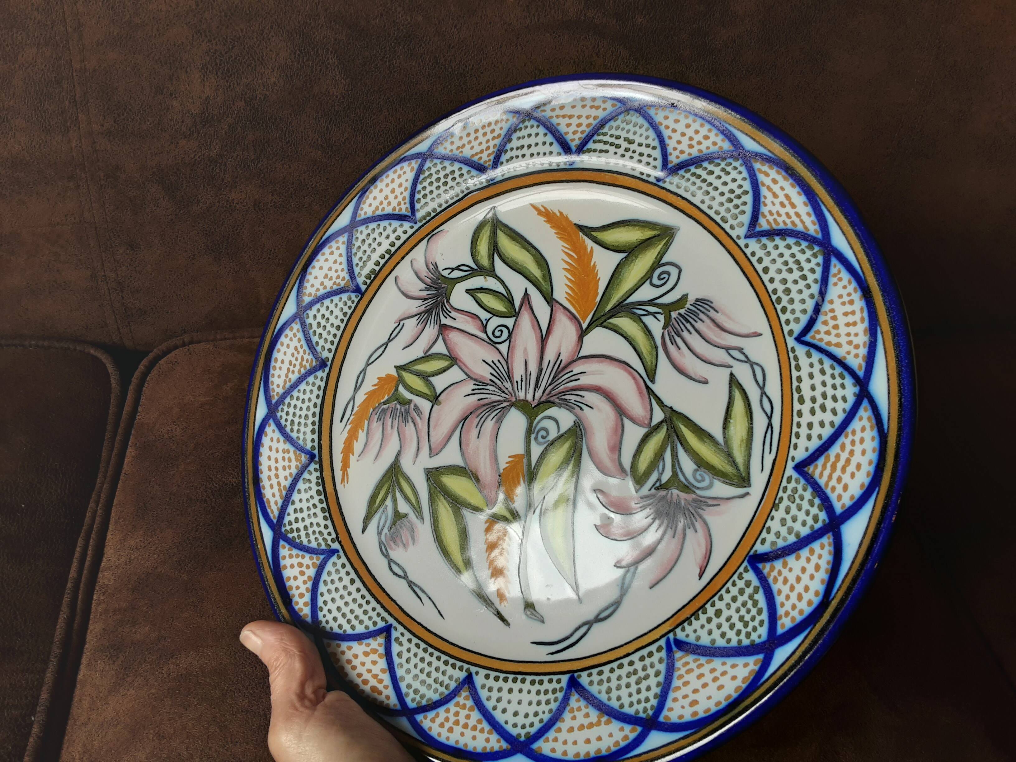 Original ceramic plate