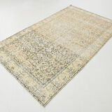 5x8 beige yellow tones turkish rug 247x152cm