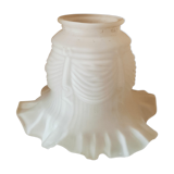 Art nouveau tulip in polished glass