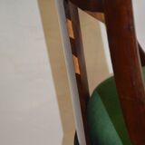 Set of 4 mahogany gondola chairs